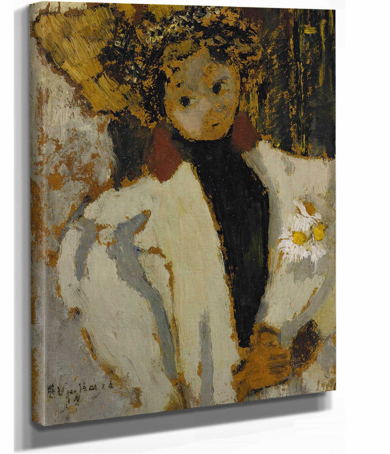 La Femme Aux Marguerites by Edouard Vuillard