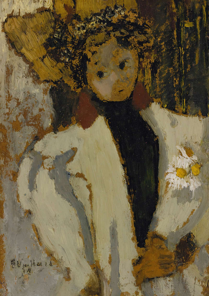La Femme Aux Marguerites by Edouard Vuillard