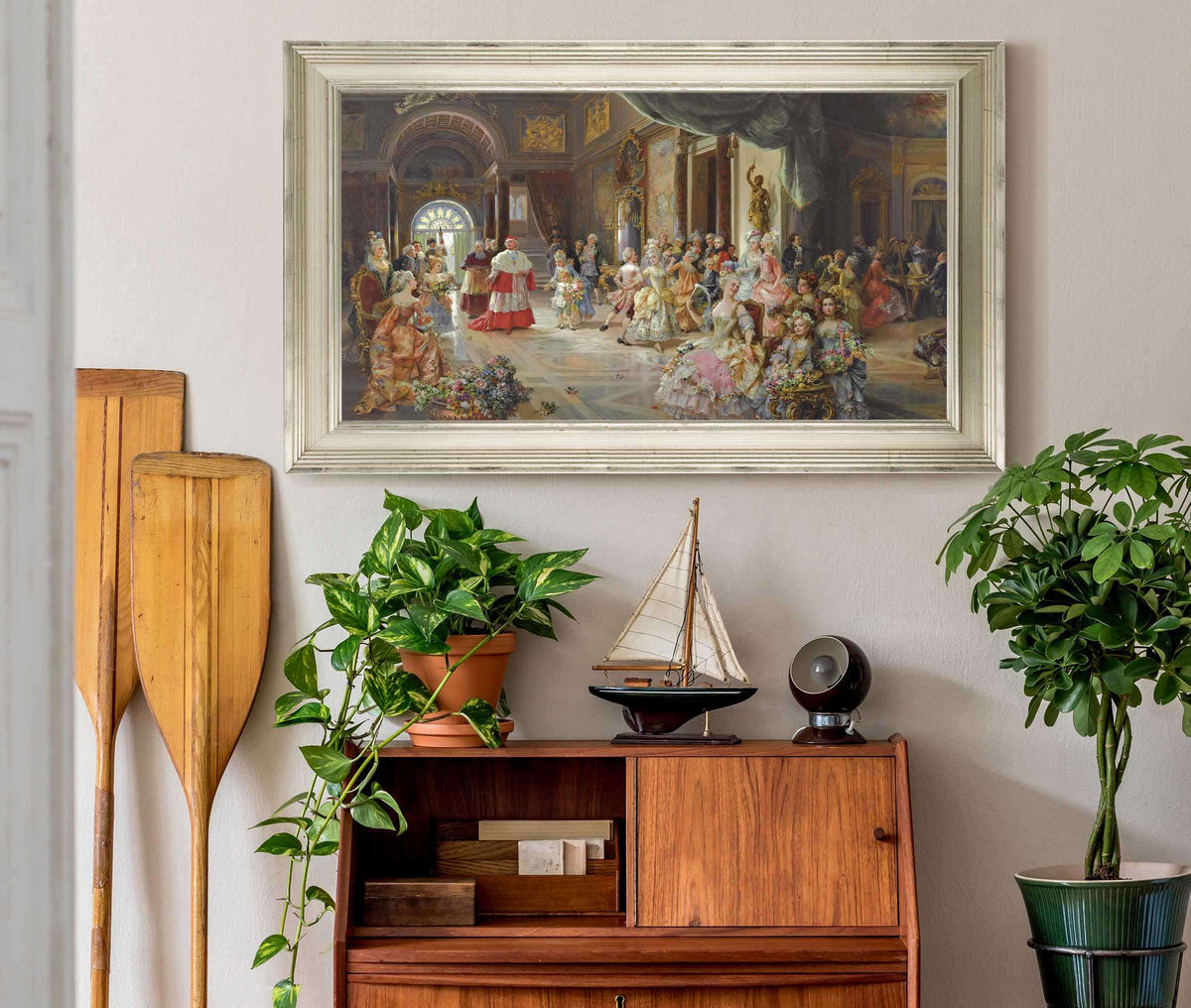 La Fete by Cesare Auguste Detti