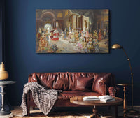 La Fete by Cesare Auguste Detti