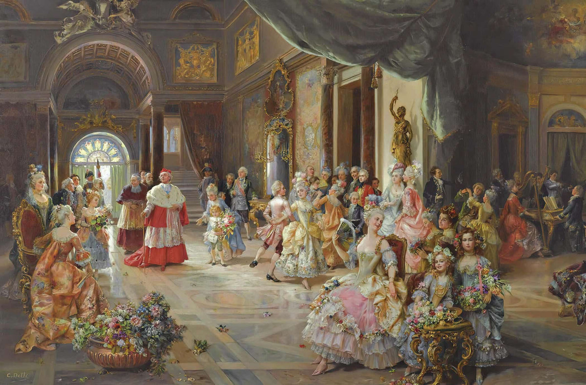 La Fete by Cesare Auguste Detti