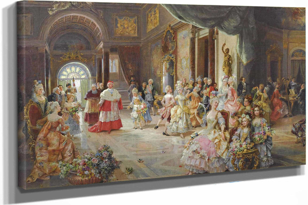 La Fete by Cesare Auguste Detti