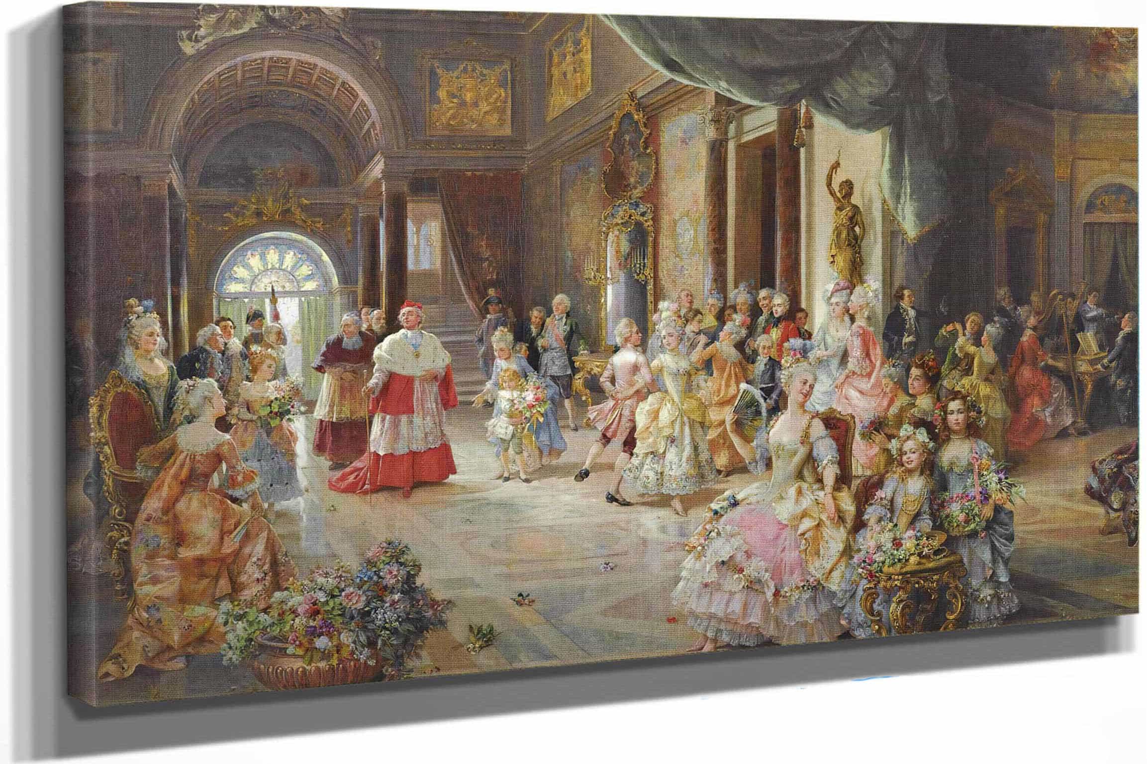 La Fete by Cesare Auguste Detti