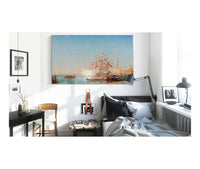 La Fete De Lassomption A Venise Le Coup De Canon by Felix Ziem