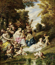 La Fete Des Amours by Narcisse Virgile Diaz De La Pena