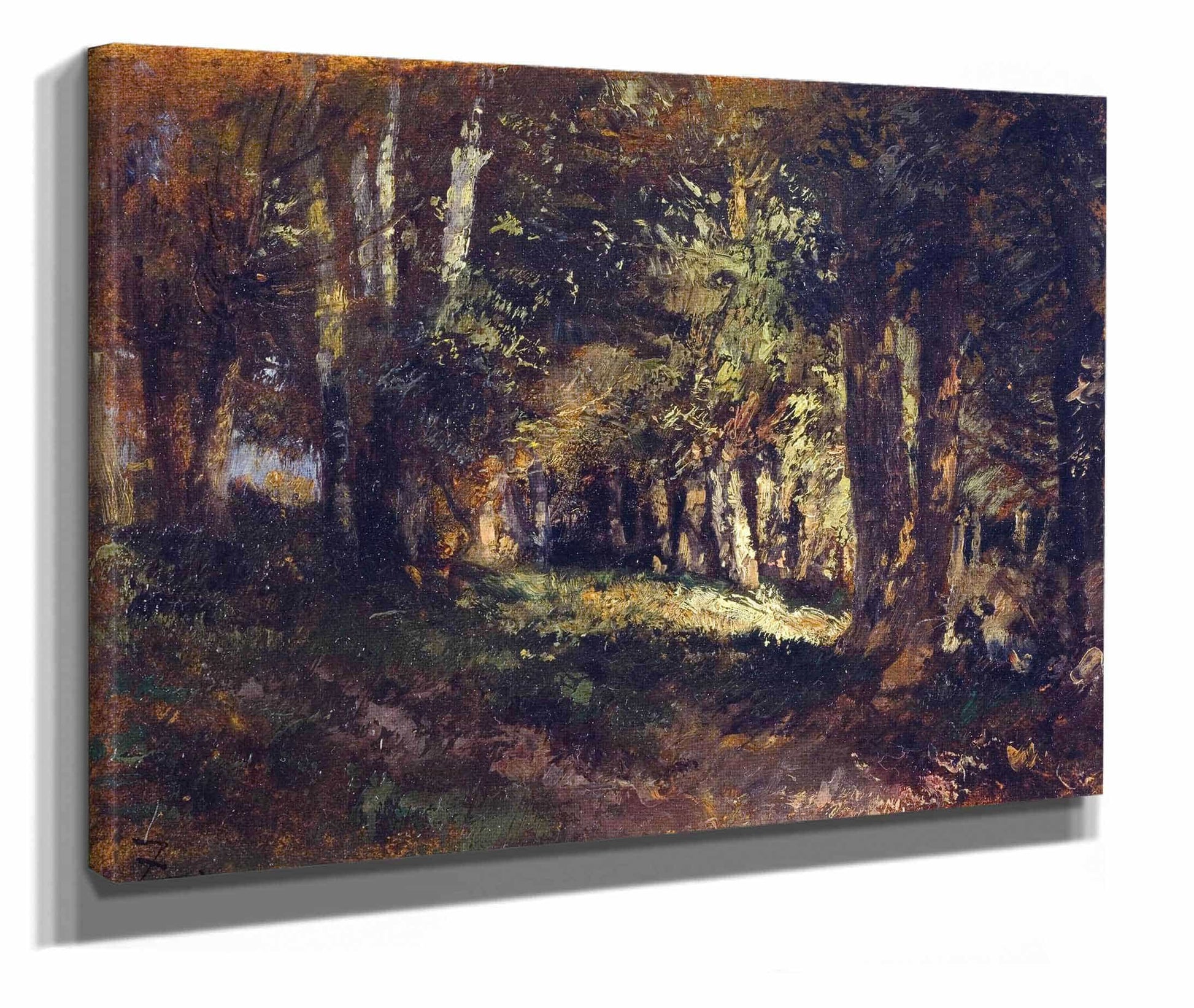 La Foret by Felix Ziem