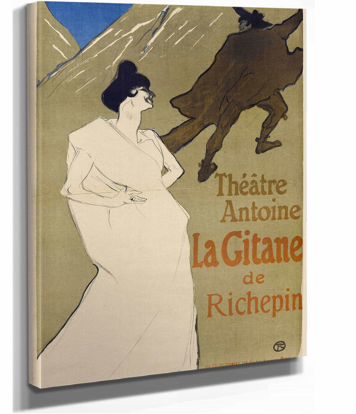 La Gitane by Henri De Toulouse Lautrec