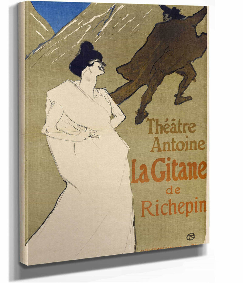La Gitane by Henri De Toulouse Lautrec