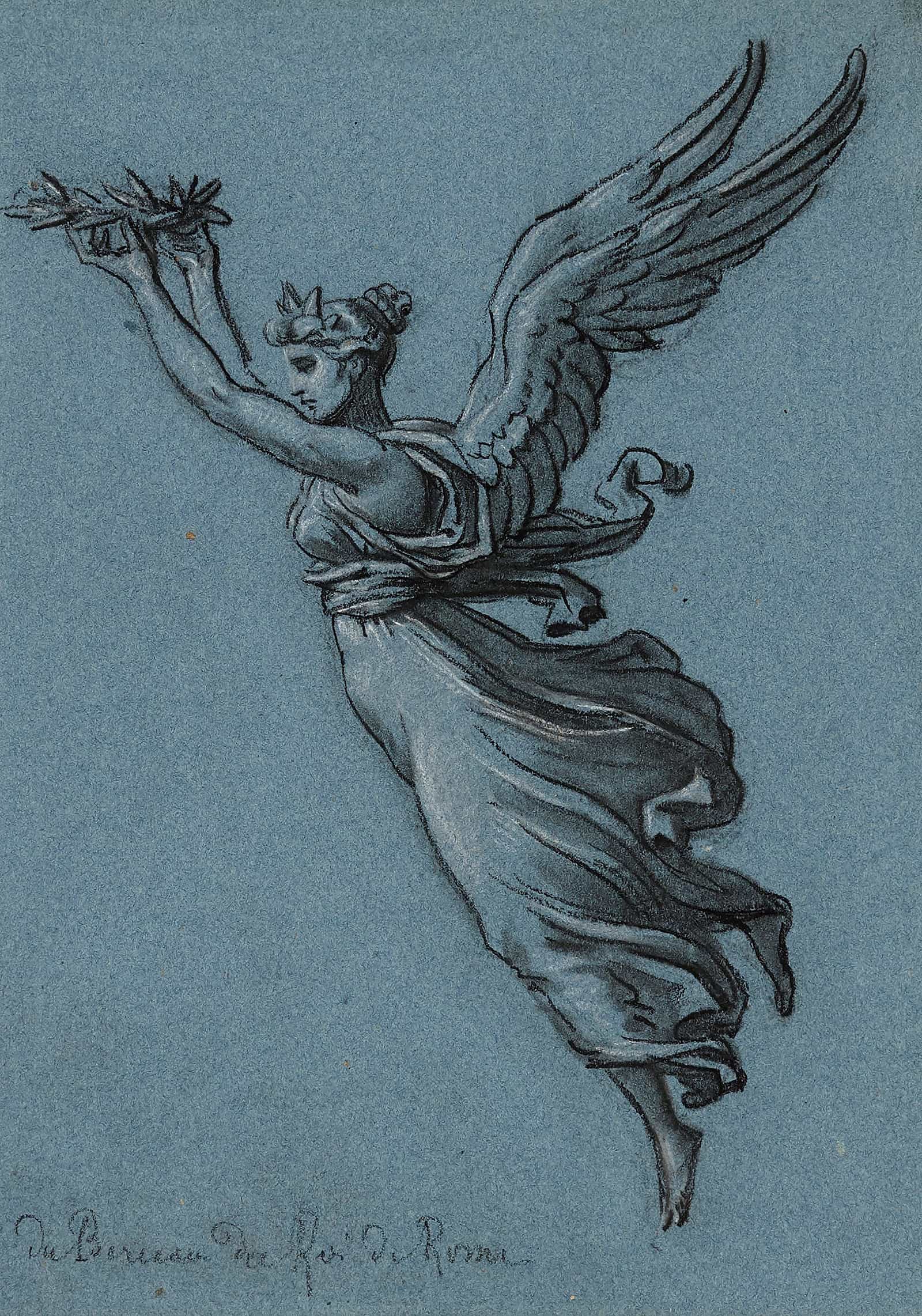 La Gloire Planant Sur Le Monde by Pierre Paul Prudhon
