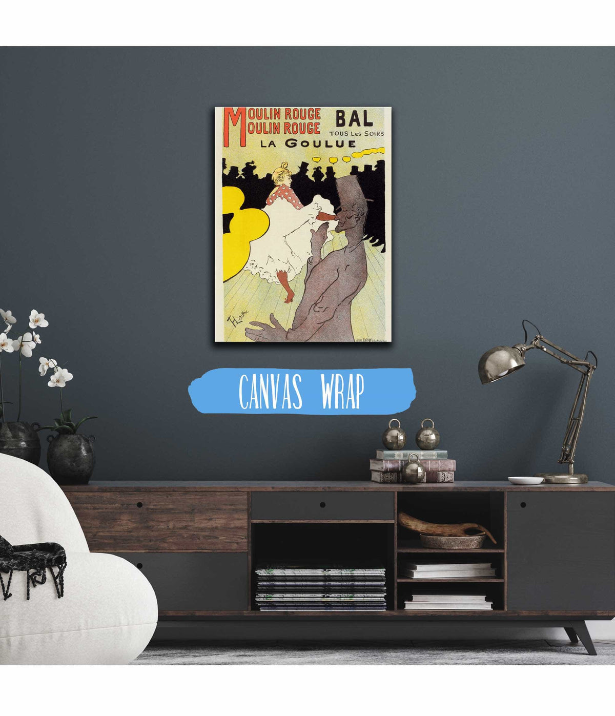 La Goulue by Henri De Toulouse Lautrec