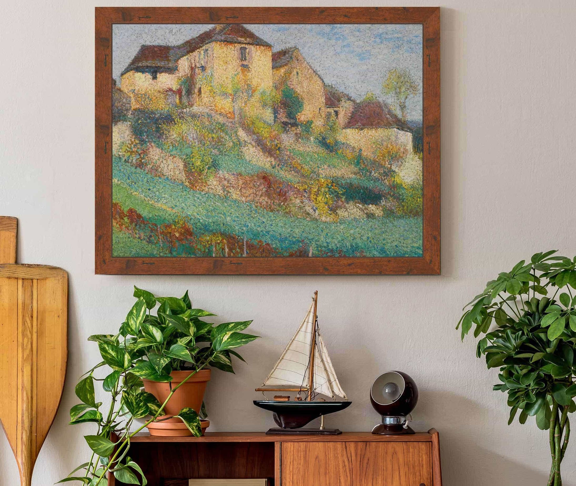 La Grande Maison De La Combe A Labastide Du Vert En Ete by Henri Martin