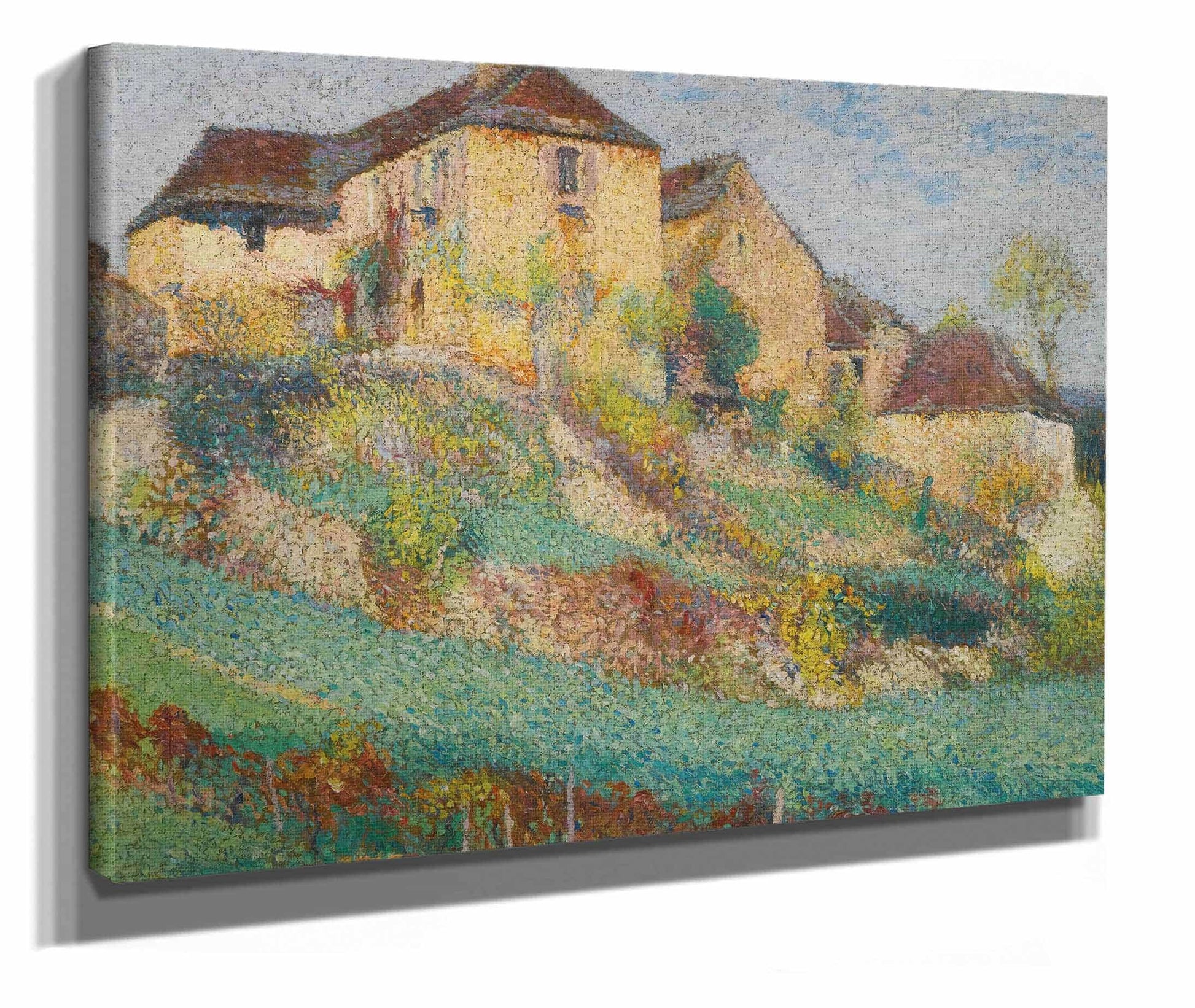 La Grande Maison De La Combe A Labastide Du Vert En Ete by Henri Martin