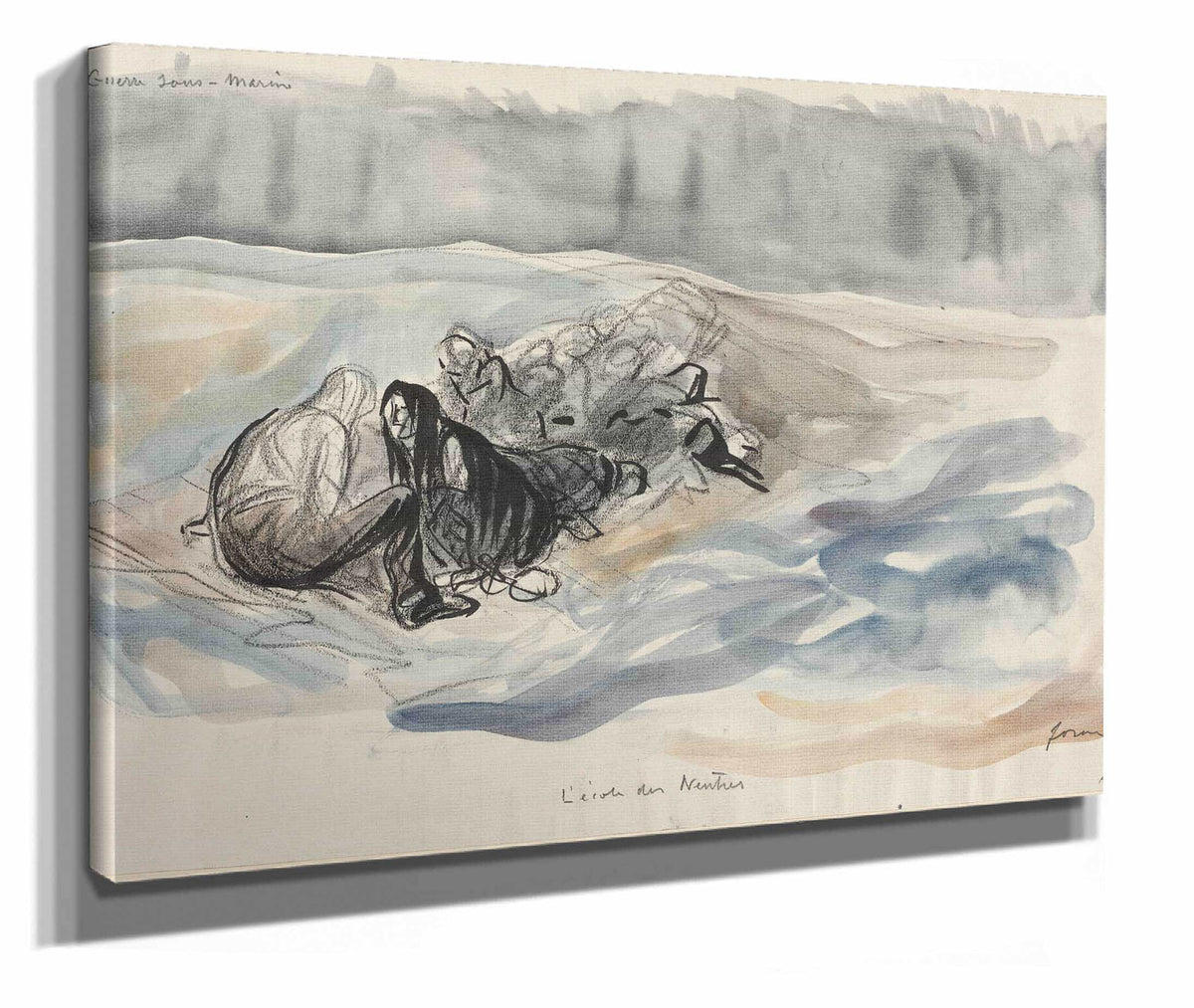La Guerre Sous Marine Lecole Des Neutres by Jean Louis Forain
