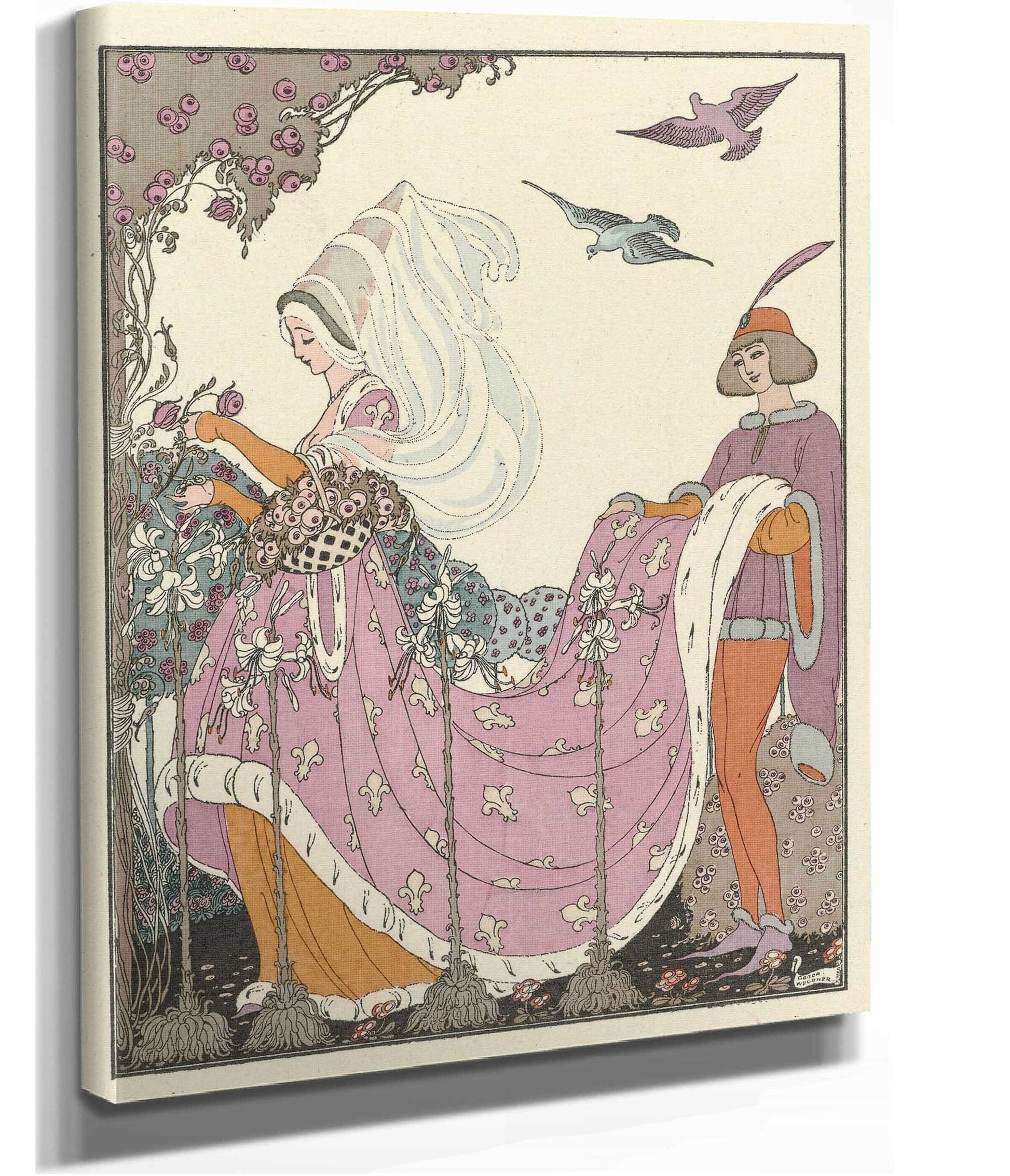 La Jolie Cueillette  by Gerda Wegener