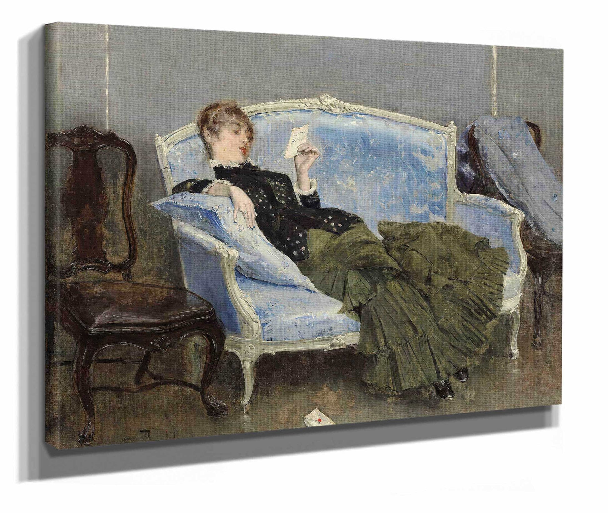 La Lettre by Paul Cesar Helleu