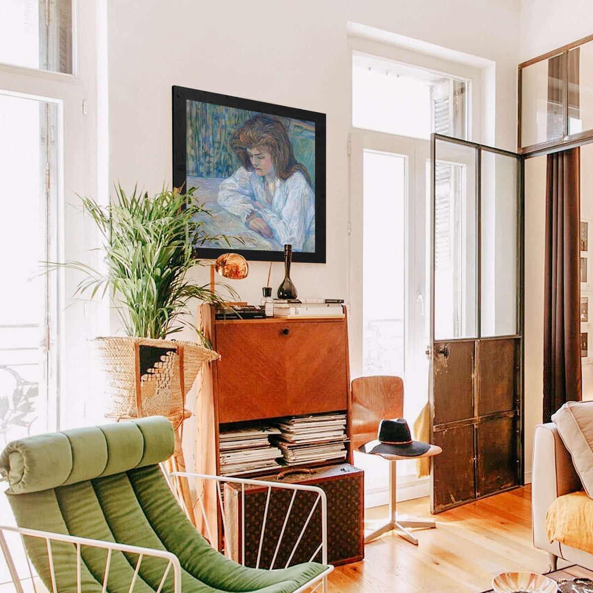 La Liseuse by Henri De Toulouse Lautrec