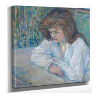 La Liseuse by Henri De Toulouse Lautrec