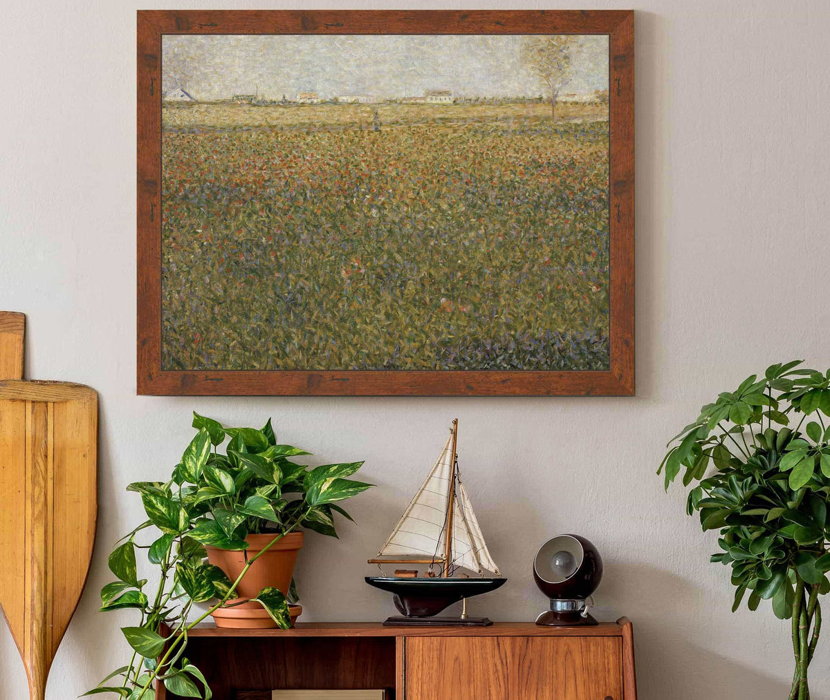 La Luzerne Saint Denis by Georges Seurat