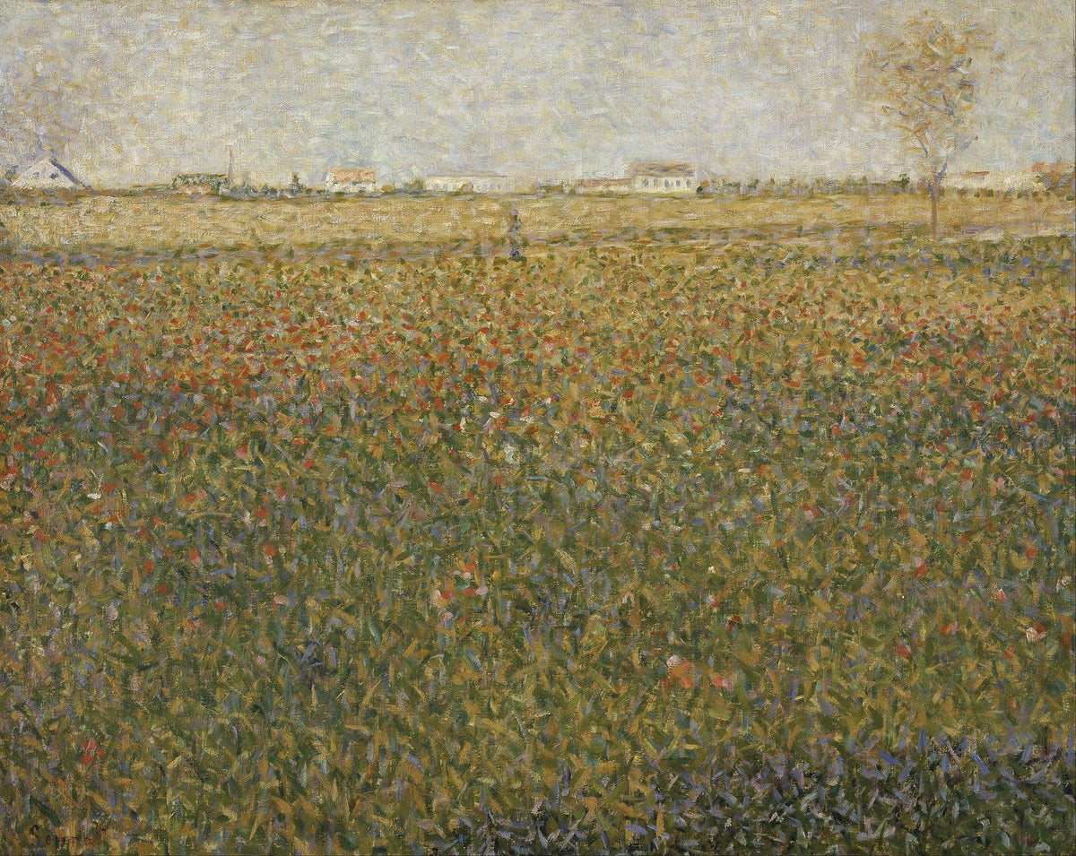 La Luzerne Saint Denis by Georges Seurat