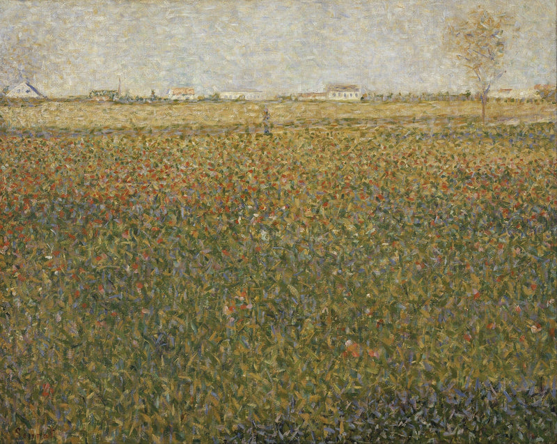 La Luzerne Saint Denis by Georges Seurat