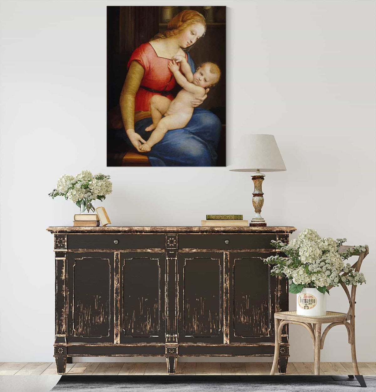 La Madone De La Maison Dorleans by Raphael