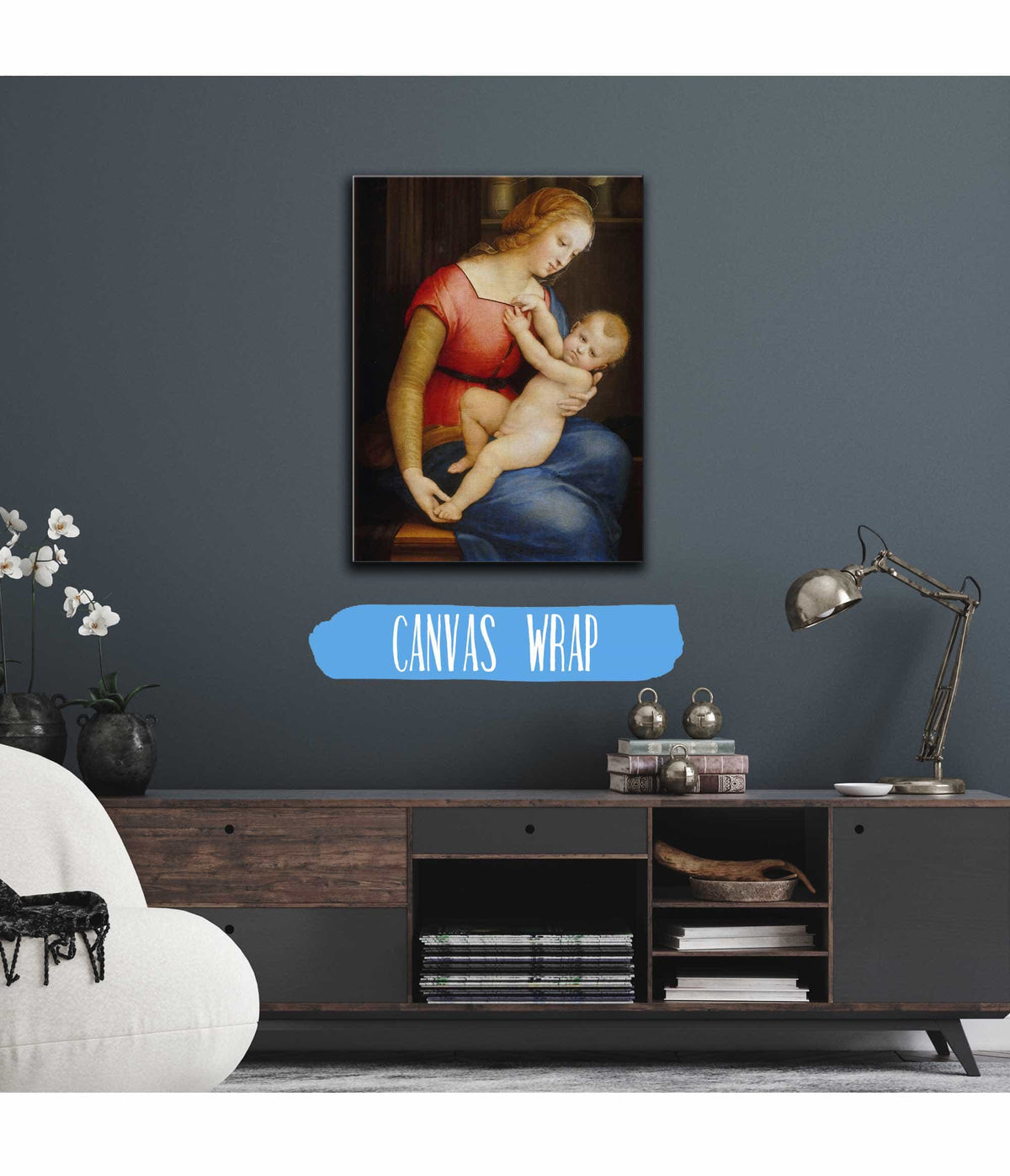 La Madone De La Maison Dorleans by Raphael