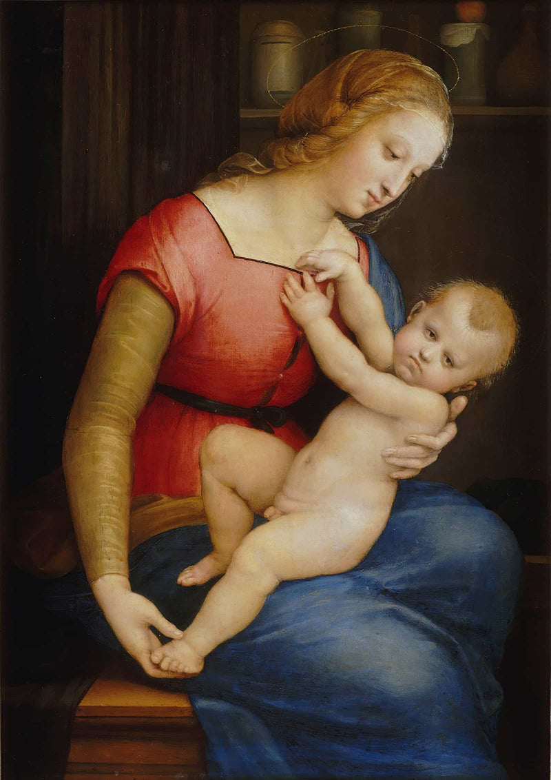 La Madone De La Maison Dorleans by Raphael