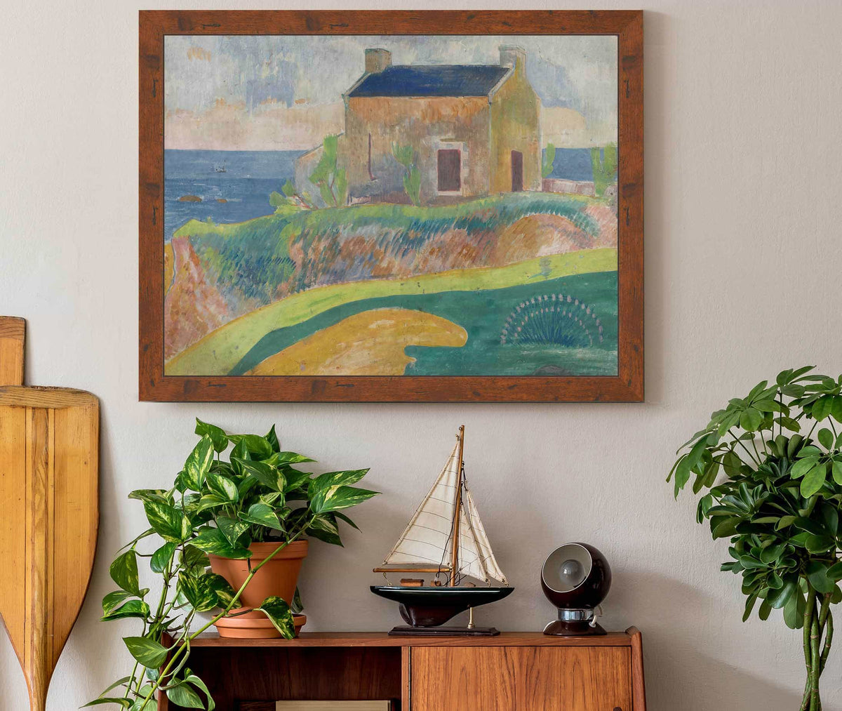 La Maison Du Pendu by Paul Gauguin