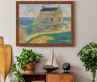 La Maison Du Pendu by Paul Gauguin