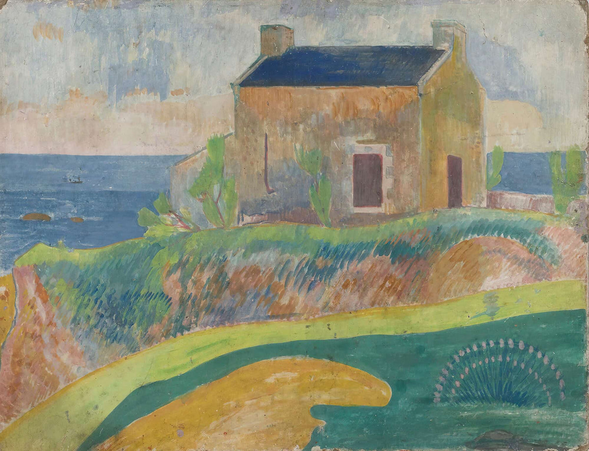 La Maison Du Pendu by Paul Gauguin