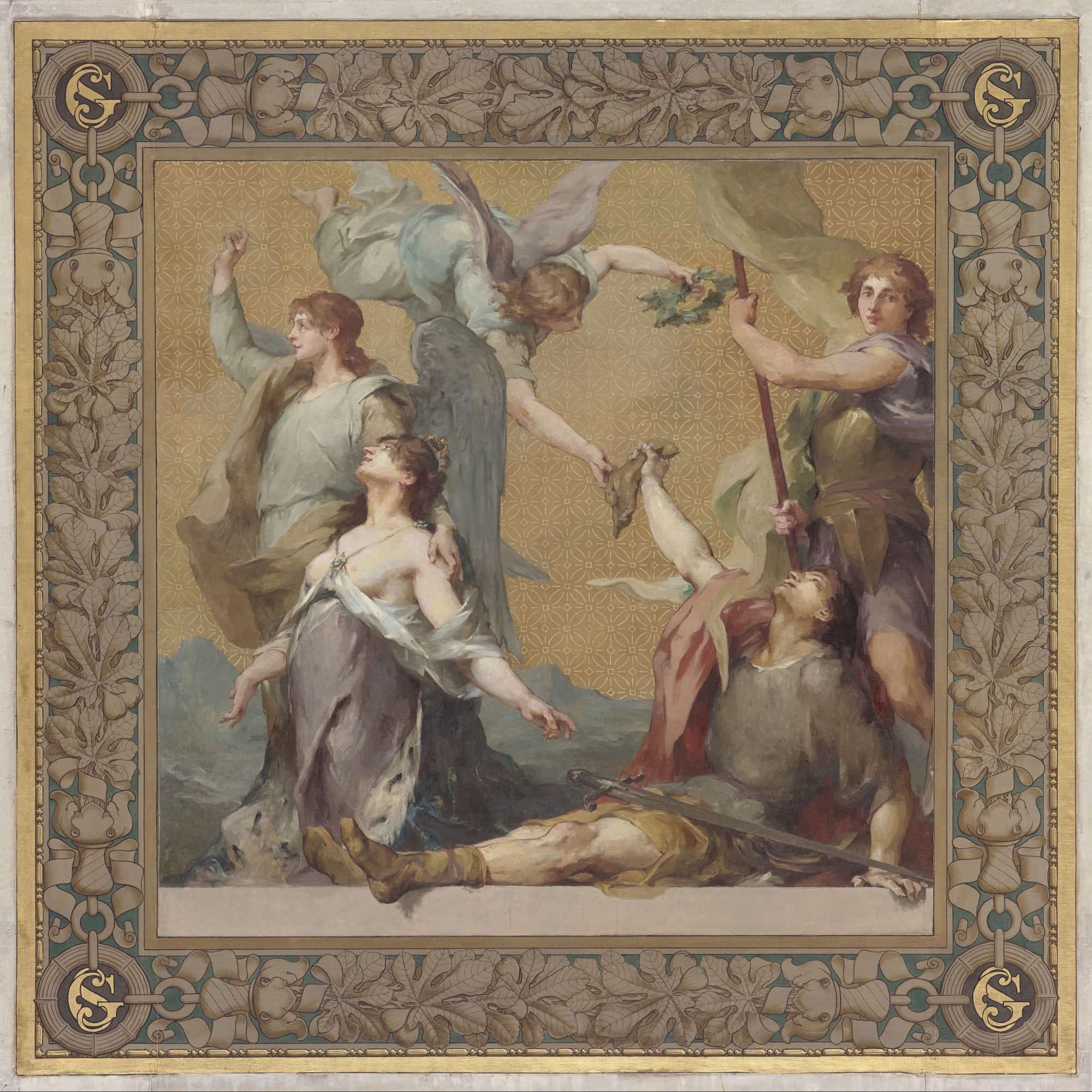 La Mort De Roland by Henri Leopold Levy