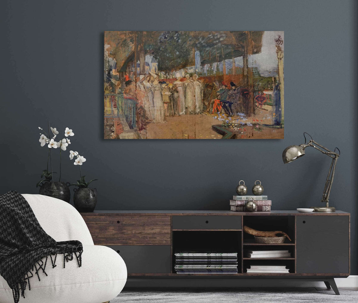 La Musique Au Moyen Age by Luc Olivier Merson