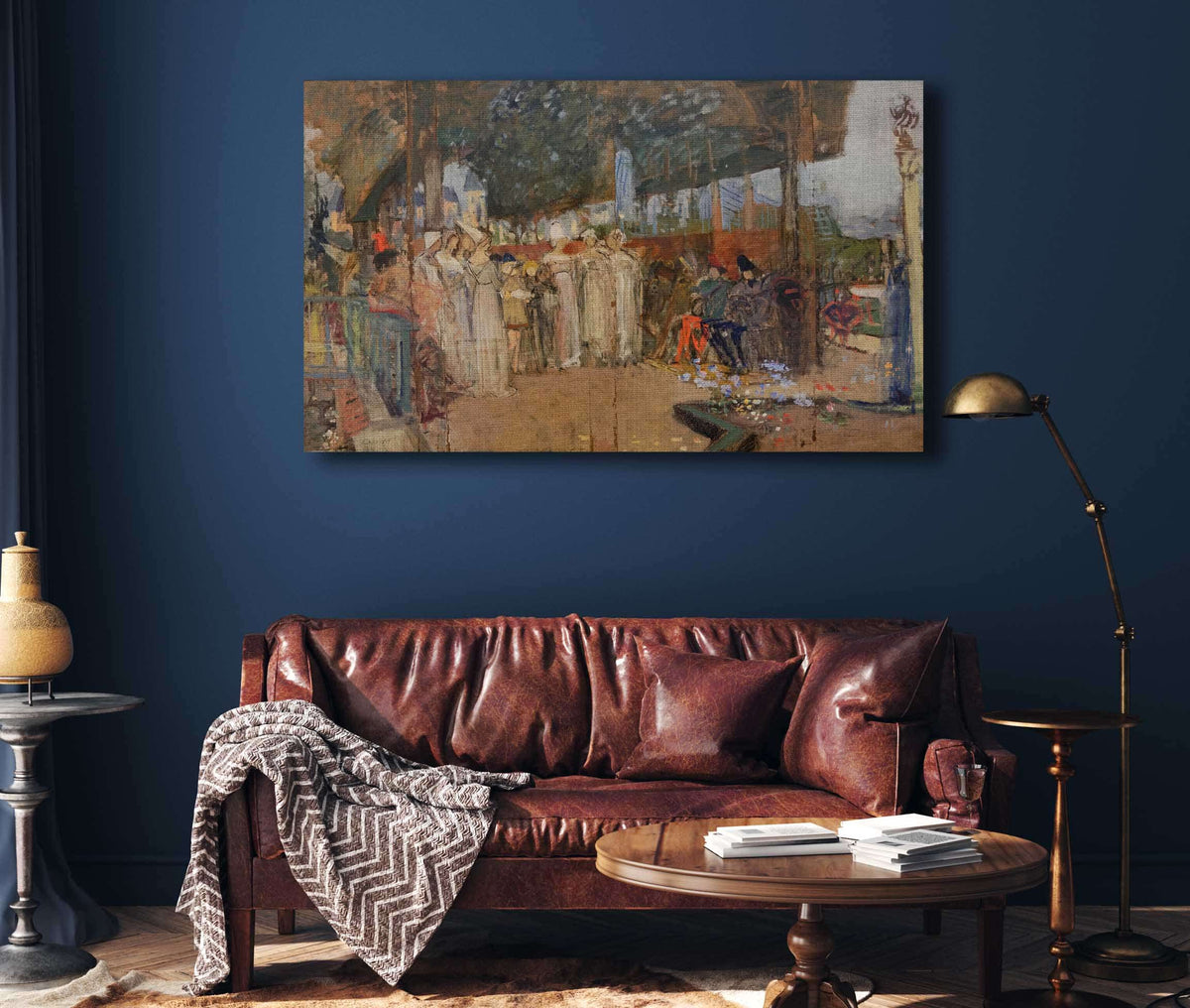 La Musique Au Moyen Age by Luc Olivier Merson