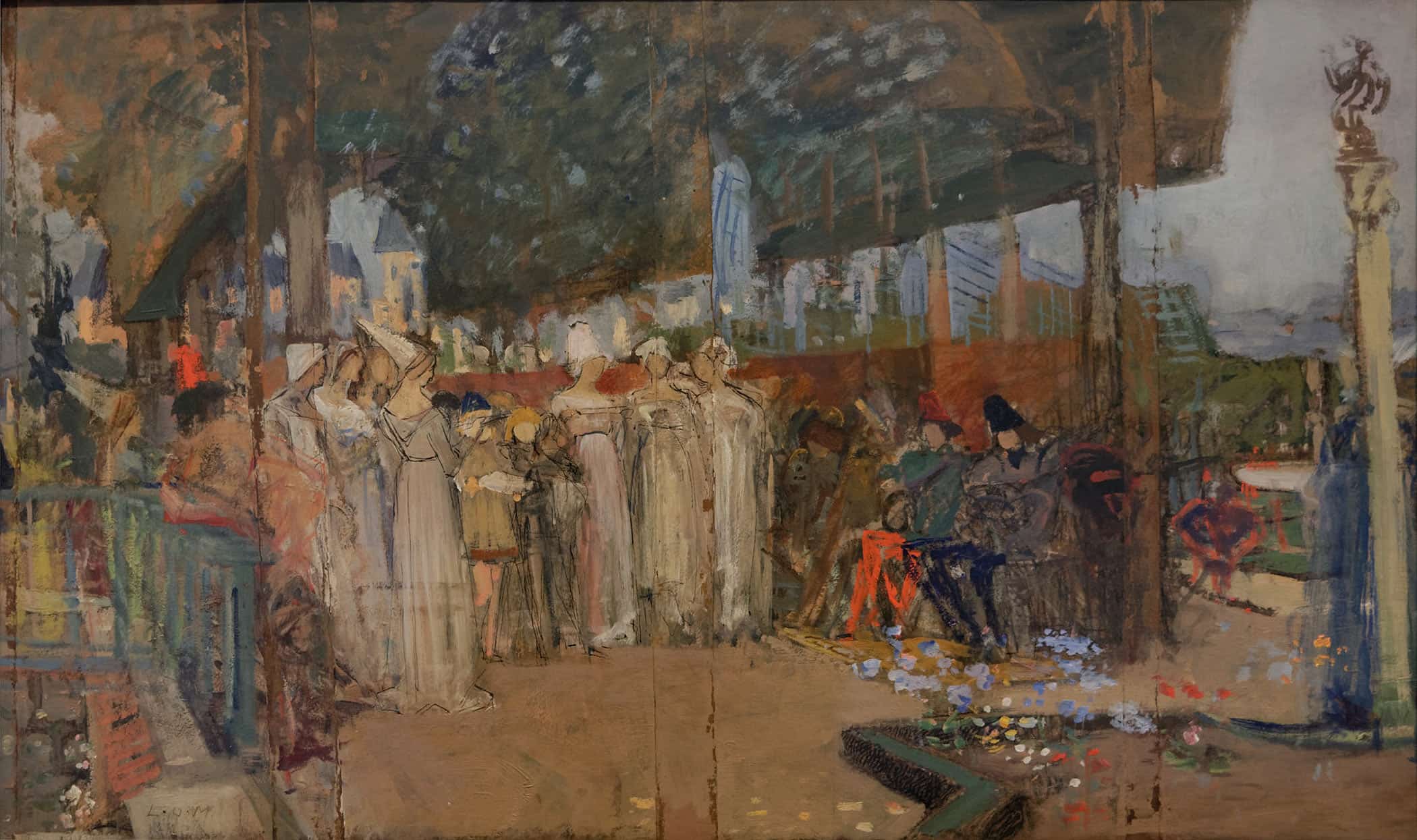 La Musique Au Moyen Age by Luc Olivier Merson