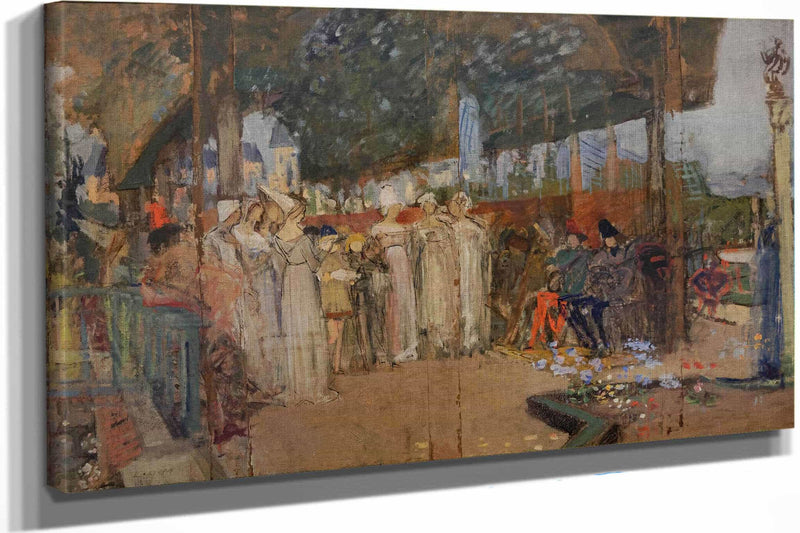 La Musique Au Moyen Age by Luc Olivier Merson