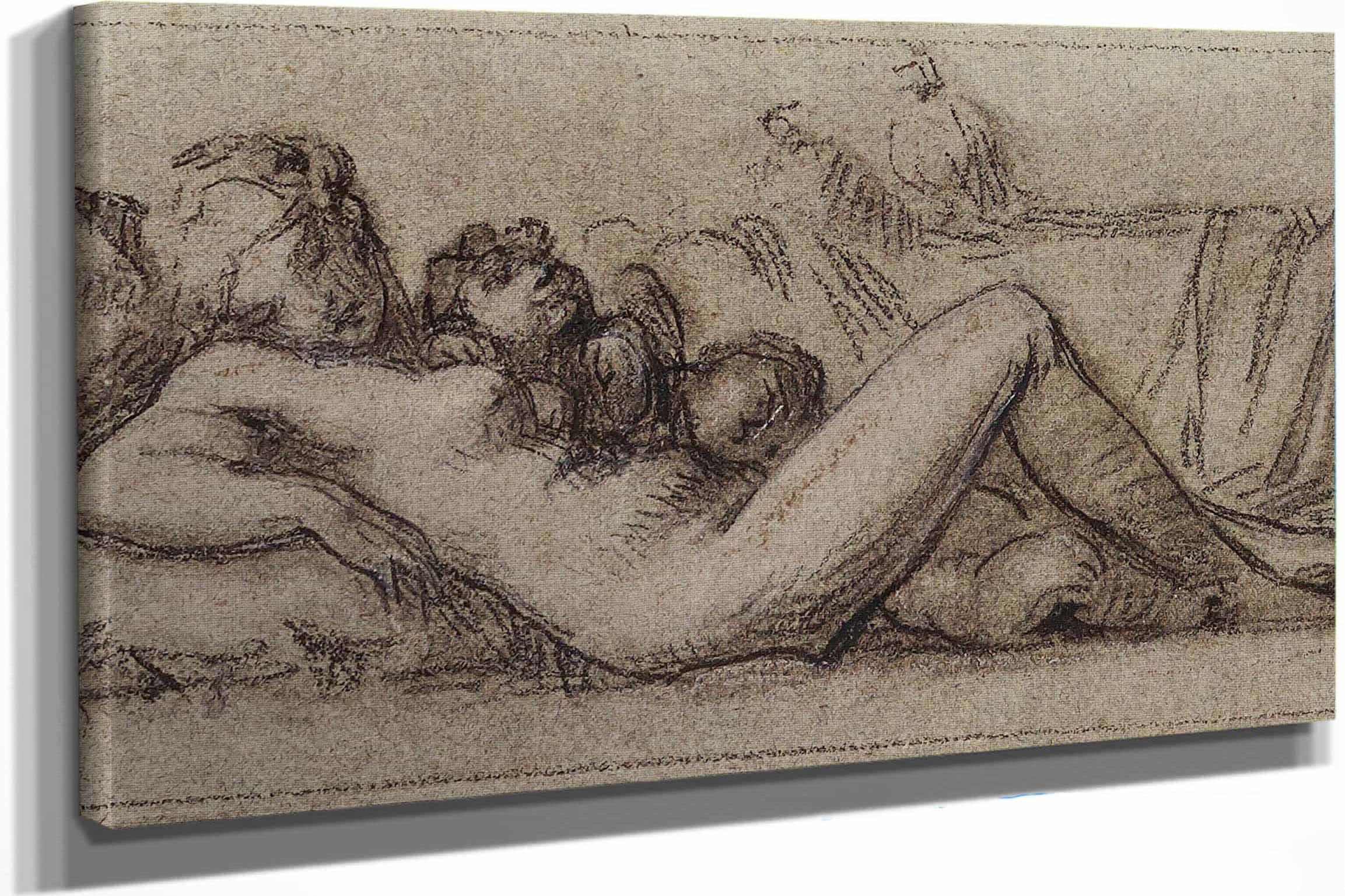 La Nuit by Pierre Paul Prudhon