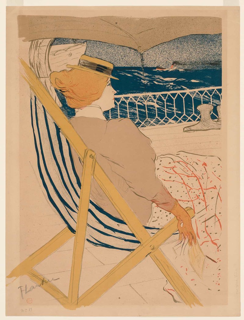La Passagere Du by Henri De Toulouse Lautrec