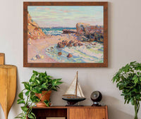 La Pierriere A Saint Palais Maree Montante by Armand Guillaumin