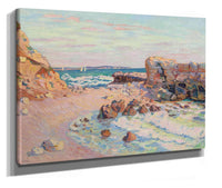 La Pierriere A Saint Palais Maree Montante by Armand Guillaumin