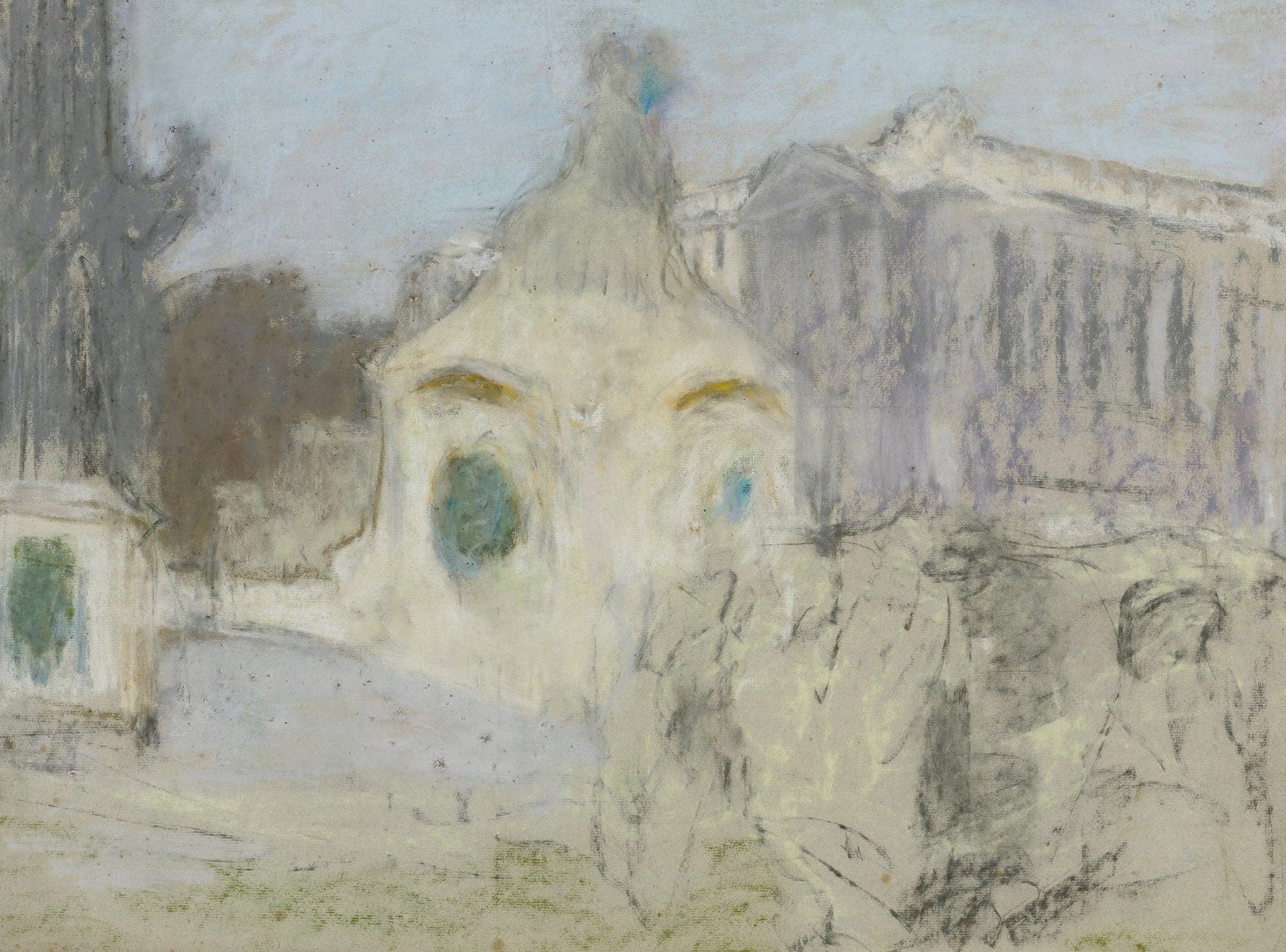 La Place De La Concorde by Edouard Vuillard