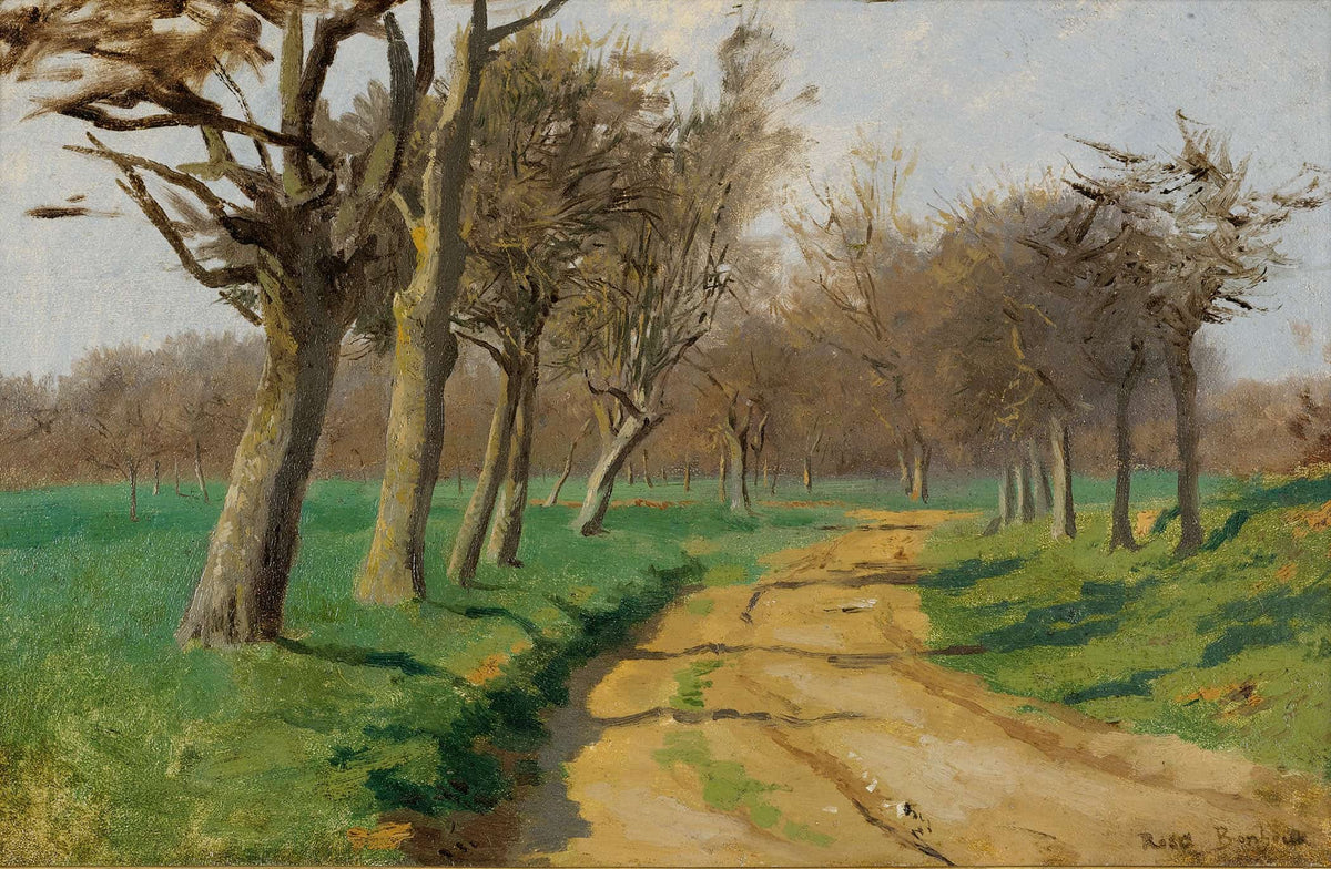 La Plaine Et Les Champs Le Chemin Tournant A Lentre Du Bois by Rosa Bonheur