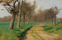 La Plaine Et Les Champs Le Chemin Tournant A Lentre Du Bois by Rosa Bonheur