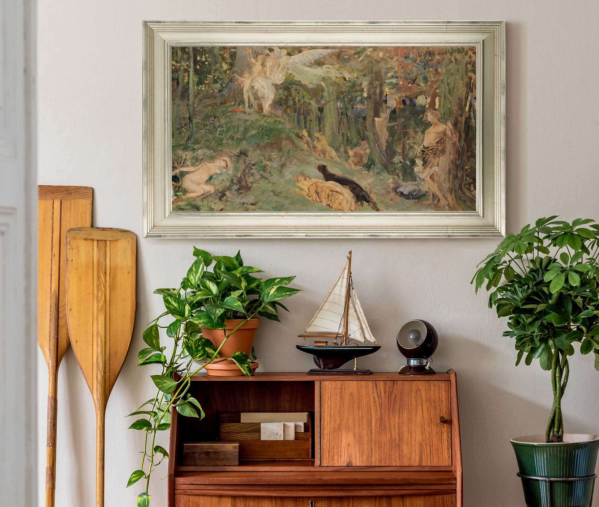 La Poesie Dans Lantiquite by Luc Olivier Merson