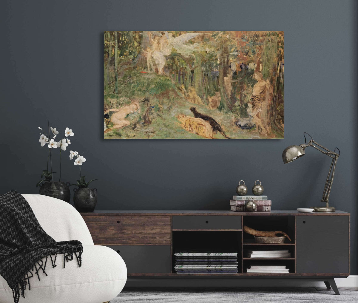 La Poesie Dans Lantiquite by Luc Olivier Merson