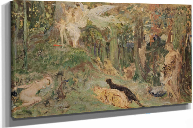 La Poesie Dans Lantiquite by Luc Olivier Merson