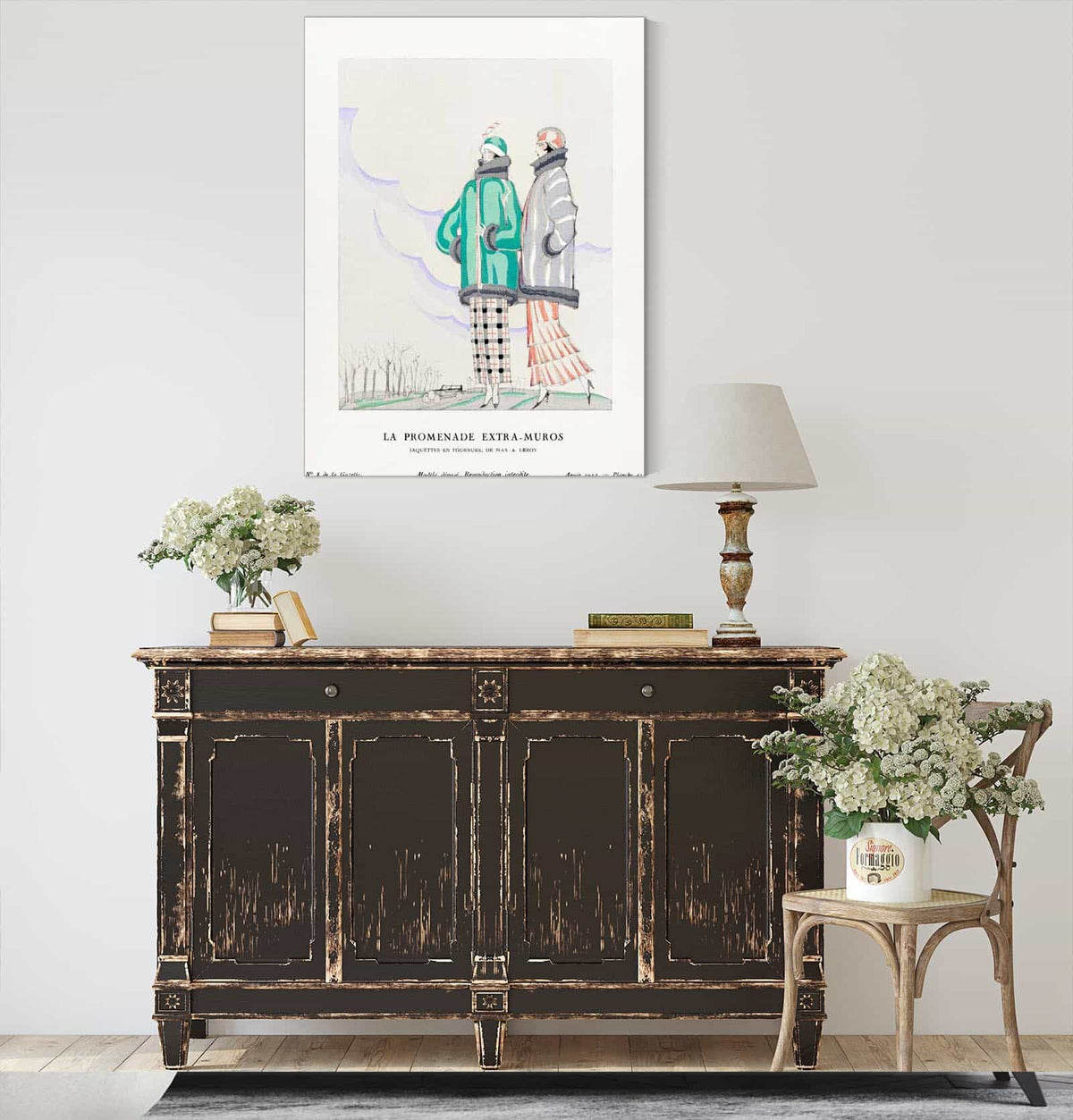 La Promenade Extra Muros Jaquettes En Fourrure De Max A Leroy by Charles Martin