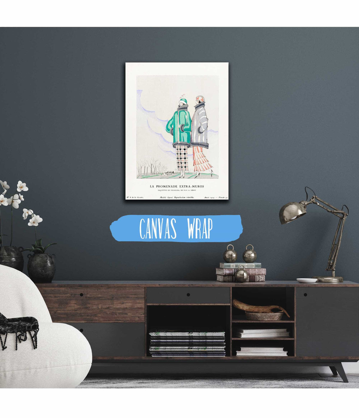 La Promenade Extra Muros Jaquettes En Fourrure De Max A Leroy by Charles Martin