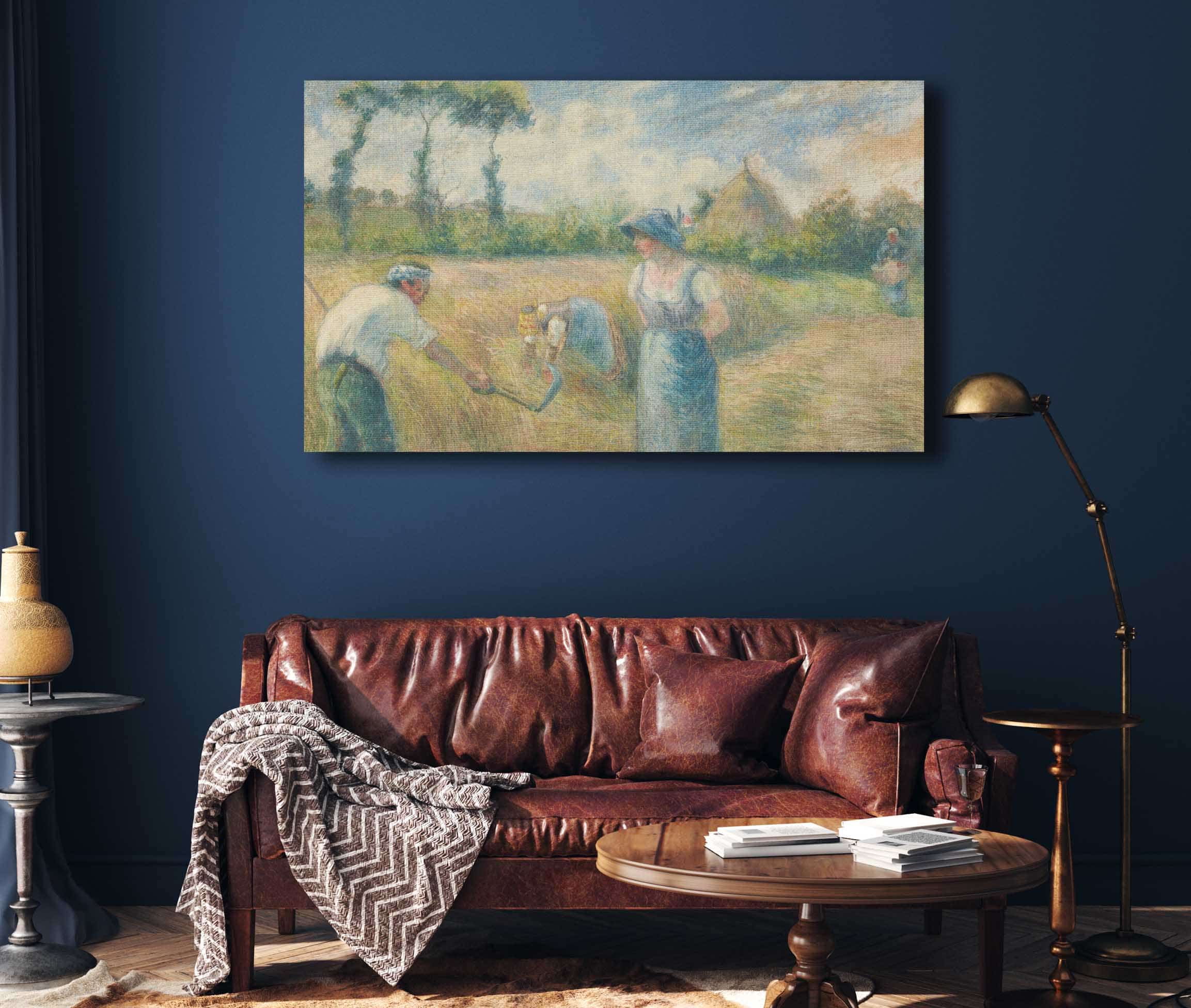 La Recolte by Camille Pissarro