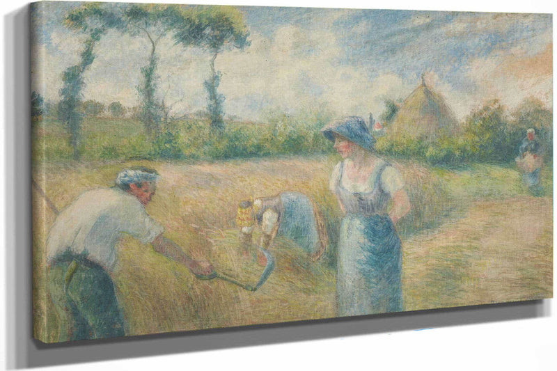 La Recolte by Camille Pissarro