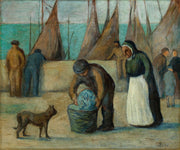 La Rentree Des Pecheurs by Maximilien Luce